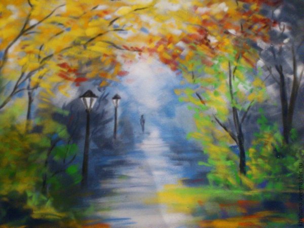 Под дождем Графика