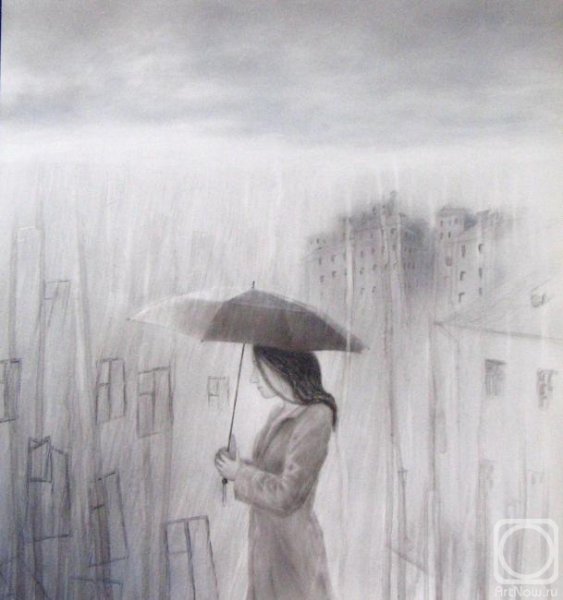 Осень карандашом