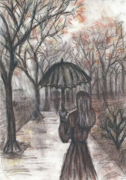 Грустные рисунки