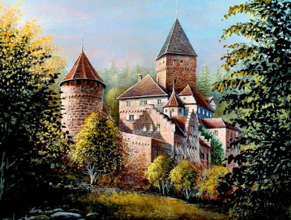 Замок Бентхайм Рейсдал