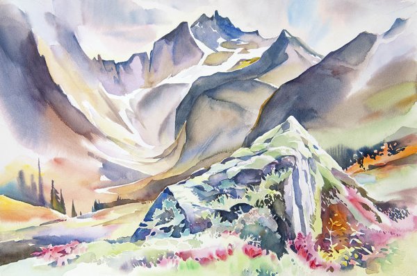 Акварель пейзажи David MCEOWN