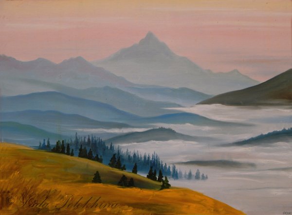 Лорен Карпентер горный пейзаж