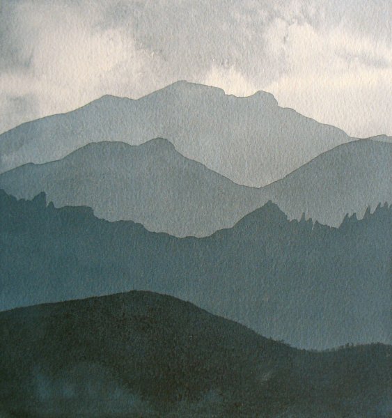 Изображение пространства в пейзаже