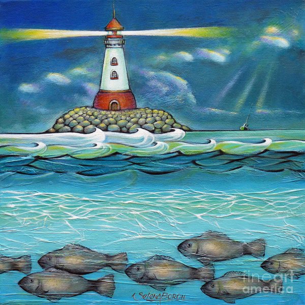 Пластилиновая живопись пейзаж