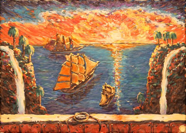 Пластилиновое море