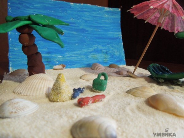 Пластилиновое панно