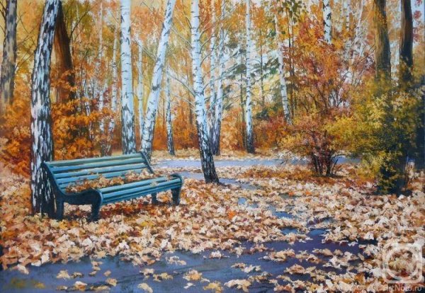 Александр Былич картины осень художник