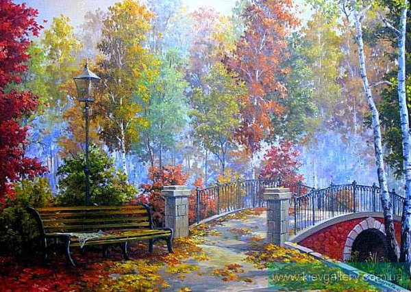 Картины Марии Гордеевой городские пейзажи