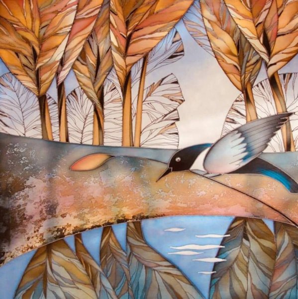 Картины Ларисы Лукаш батик