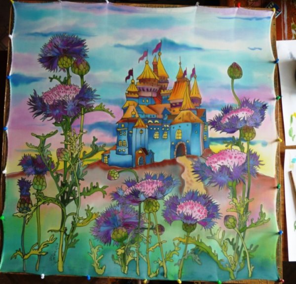 Сказочный город батик