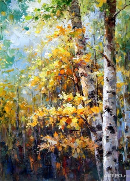 Белорусский художник пейзажист березы