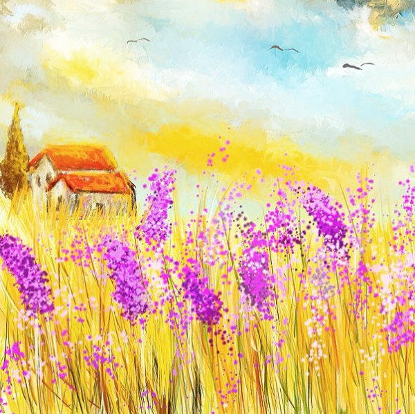 Картины гуашью