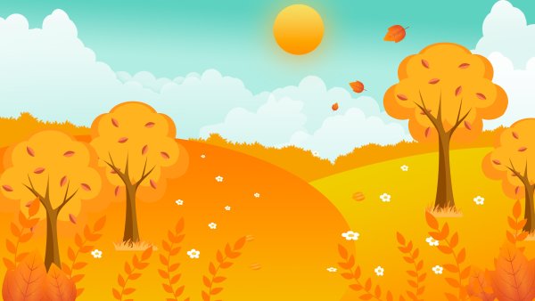 Осень вектор