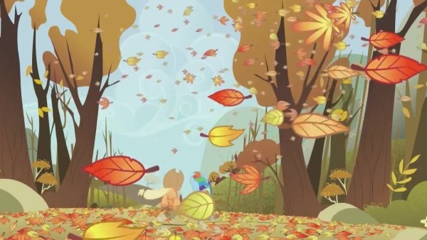 Осенний лес для детей