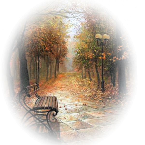 Пейзаж осень для детей