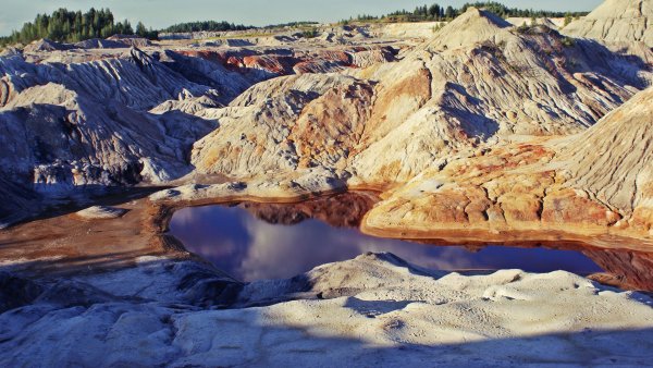 Уральский Марс карьер под Богдановичем