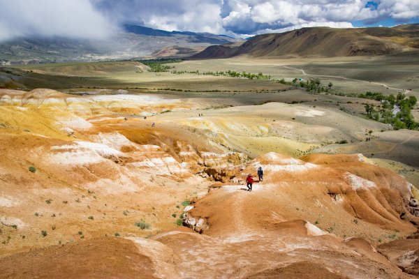 Горный Алтай Марсианская Долина зима