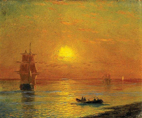 Иван Константинович Айвазовский парусник