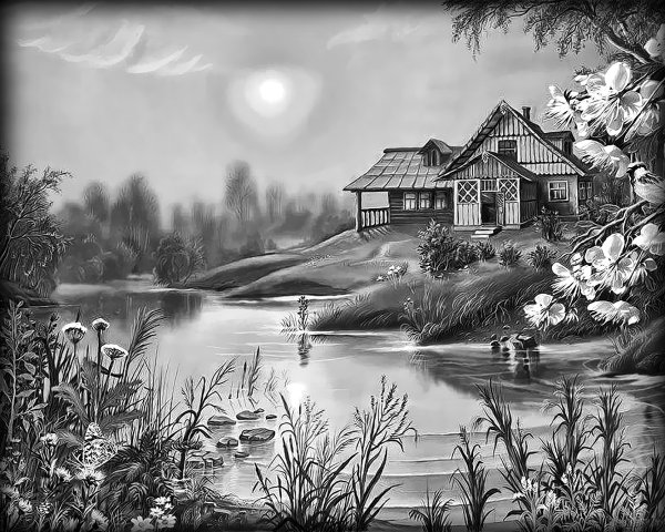 Пейзаж на памятник