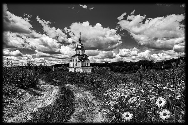 Цветные пейзажи для гравировки на памятниках