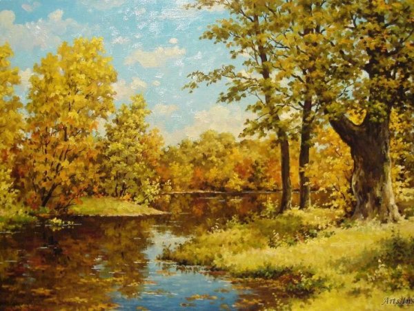 Шишкин Иван Иванович парк в Павловске