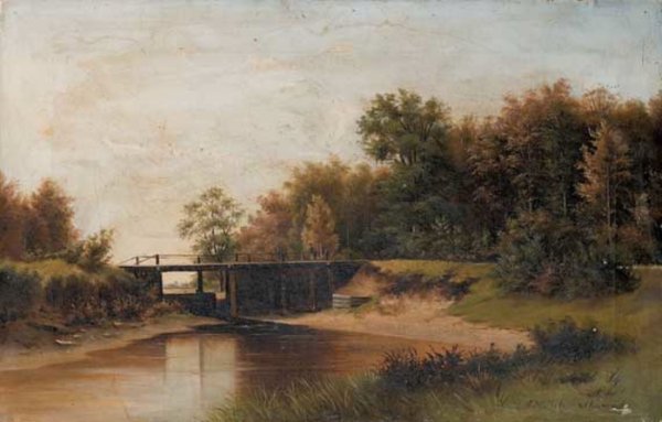 Лев Каменев Звенигород осень