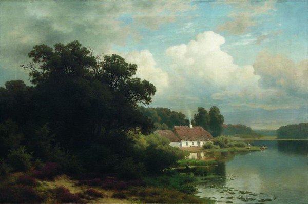 Художник Лев Каменев зимние пейзажи