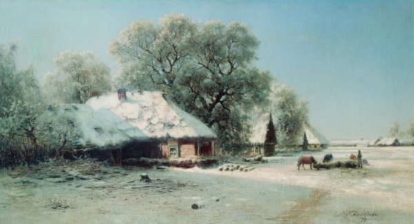 Л.Ф. лагорио пейзаж 1875