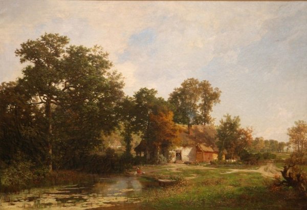 Жюль Дюпре Лесной пейзаж