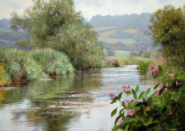 Пейзажи Питера Баркера