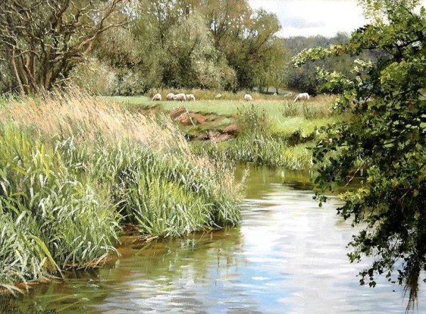 Английский художник Питер Баркер