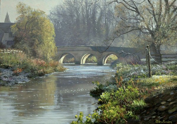 Питер Баркер лето в Англии картина