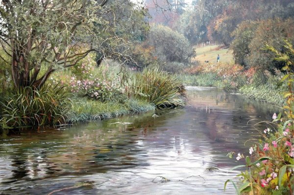 Летние пейзажи Питера Баркера