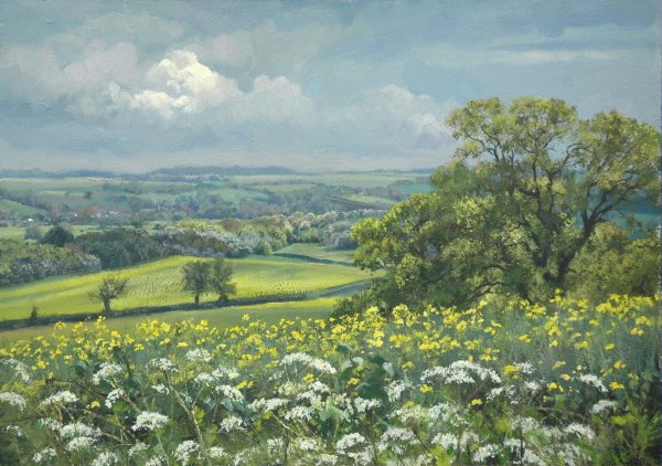 Картины пейзажи Питер Баркер