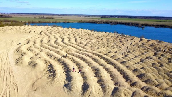 Борницкий карьер Гатчинский район