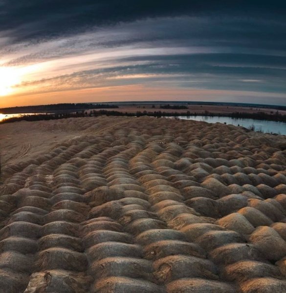 Гатчина карьер Барханы