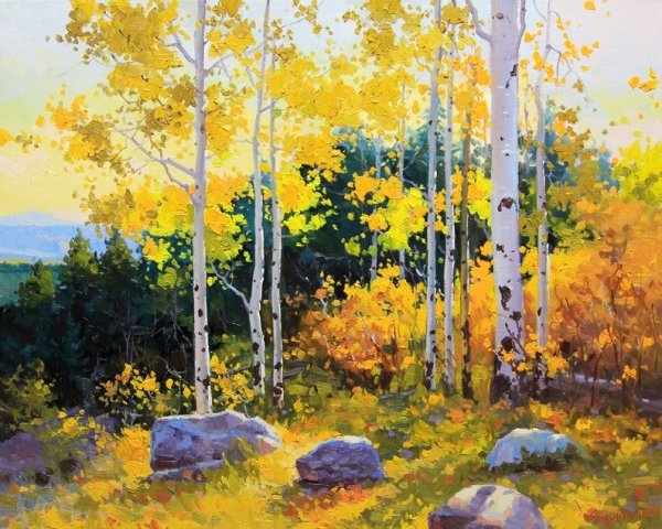 Осенний пейзаж Грэм Геркен