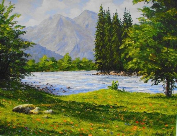 Верещагин гора Казбек