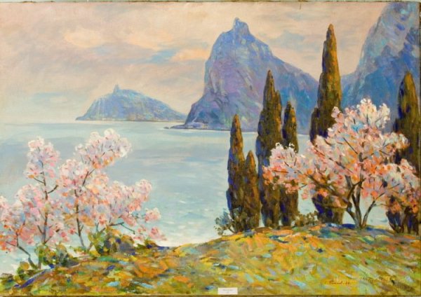 Антон Смирнов акварель Крым