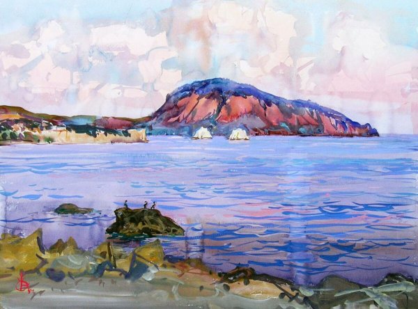 Художник Олег Васянович картины море