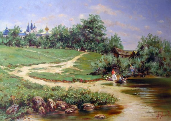 Плотников художник картины Плес