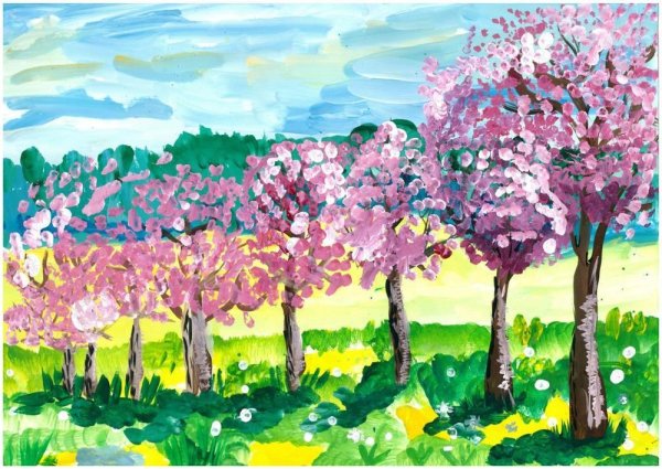 Краски весны