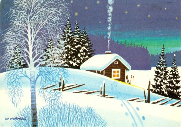 Зимние рисунки