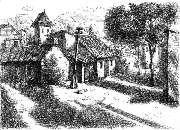 Зентангл горы