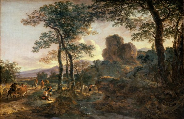 Ян бот итальянский пейзаж