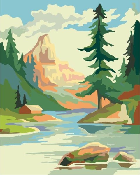 Декоративный пейзаж