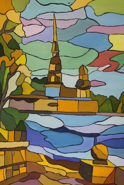 Декоративный пейзаж