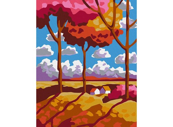 Декоративная живопись пейзаж