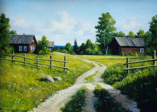 Сергей Курицын деревня лето