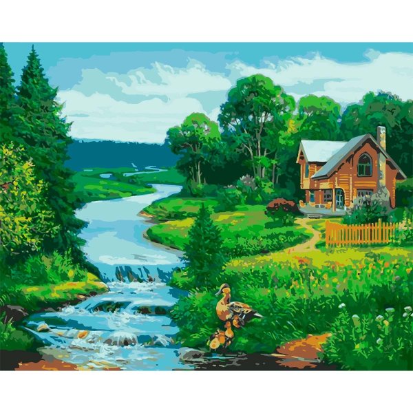 Домик у реки